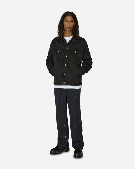 Undercover Black Cotton Jacket for men