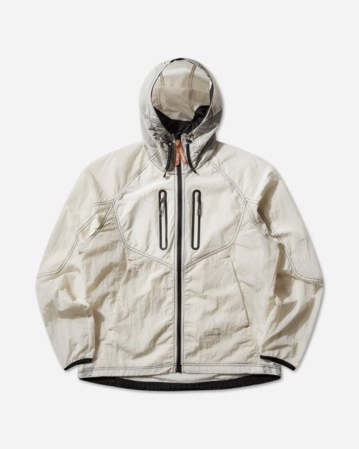 Roa White And Wander Ripstop Wind Jacket Off for men