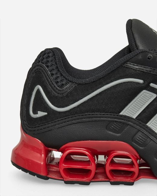 Adidas Black Megaride O1 Sneakers Core Better Scarlet for men