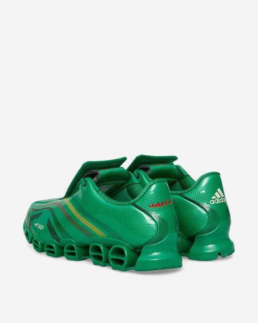 Adidas Green Jah Jah Studio F50 Tunit Mega Sneakers Core for men