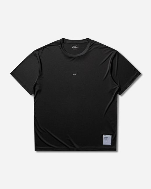 Satisfy Black Men S Auralite T‐shirt for men