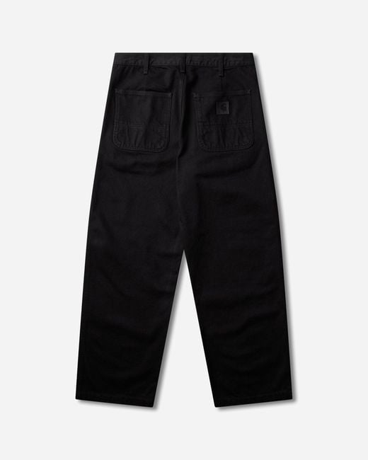 Carhartt Black S Jace Pants (Rinsed) for men