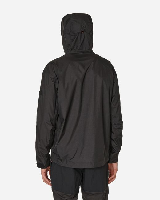 District Vision Black 3-layer Waterproof Shell Jacket for men