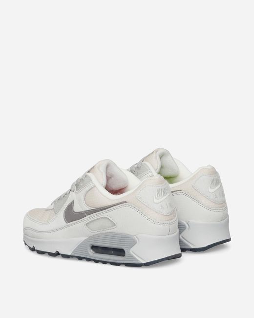 Nike Gray Air Max 90 Sneakers Photon Dust / Light Smoke Grey for men