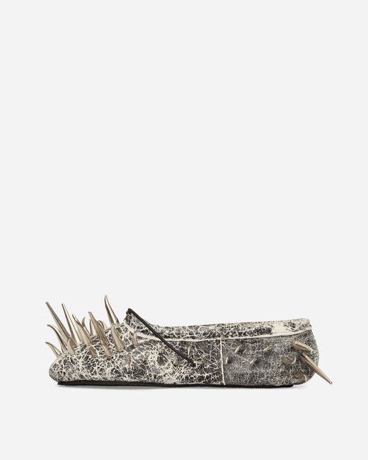 ASLAN WORLD White S Teeth Flats Battleship