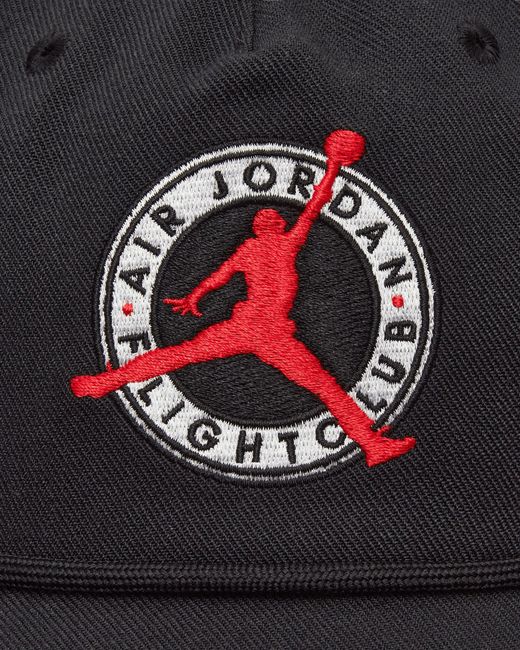 Nike Blue Flight Club Pro Unstructured Flat Bill Hat Black for men