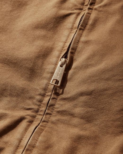 Carhartt Brown S Og Santa Fe Jacket Hamilton Tobacco (Grind Washed) for men
