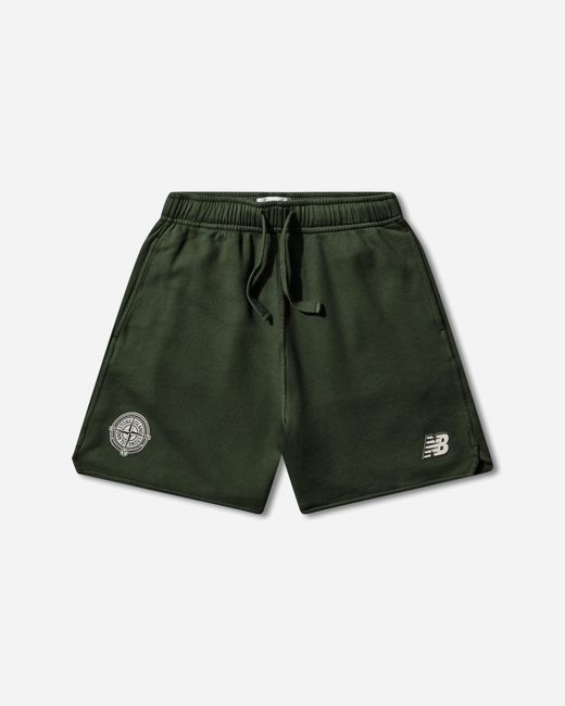 Stone Island Green Men S New Balance Bermuda Shorts Juniper for men