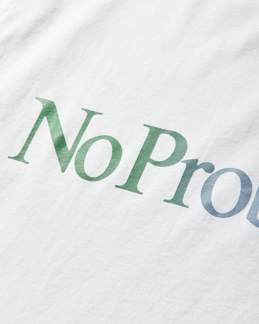 No Problemo Gray Gradient Logo T-Shirt for men