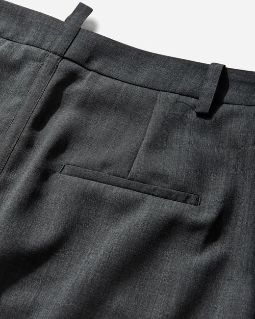 Miista Gray Women S Patty Midi Skirt Cement Grey