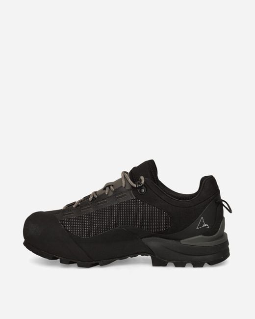 Roa Black Hida Low Boots for men