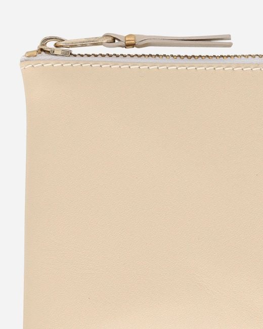 Comme des Garçons Natural Classic Line Zip-Around Wallet Off for men