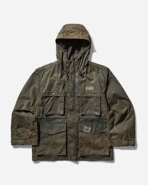Neighborhood Men S Faded Mp Jacket Olive Drab in Green for Men
