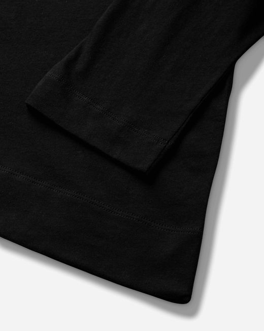 Dries Van Noten Black S Turtleneck Button Sweater for men