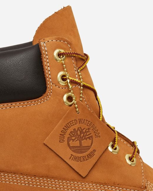 Timberland Brown Premium Inch Boots Wheat for men