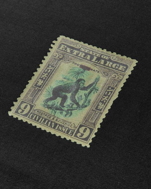 Xlarge Black Men S Xl Stamp T-shirt for men
