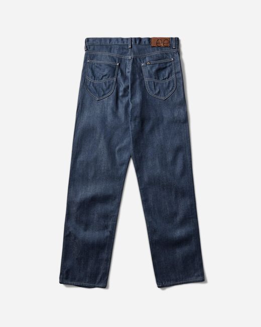 Lee Jeans Blue Men S 101 50 S Rider Relaxed Jeans Dry Red Cast for men