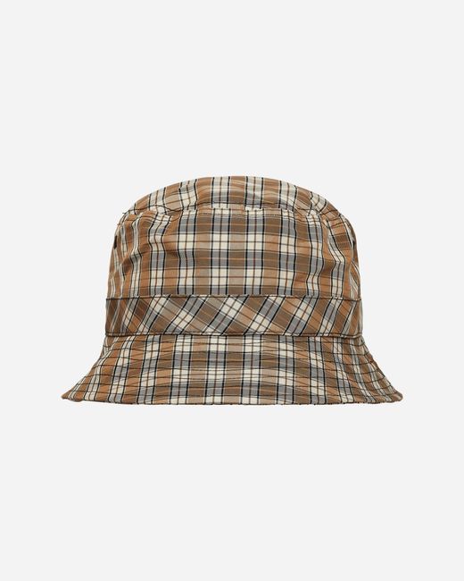 Umbro Natural Plaid Logo Bucket Hat for men
