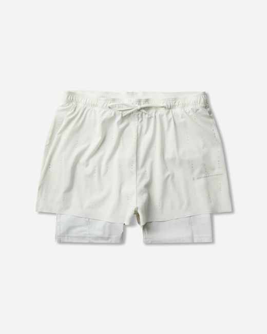 On Shoes White Post Archive Facti (Paf) Zero 2-In-1 Shorts Ice Gale for men