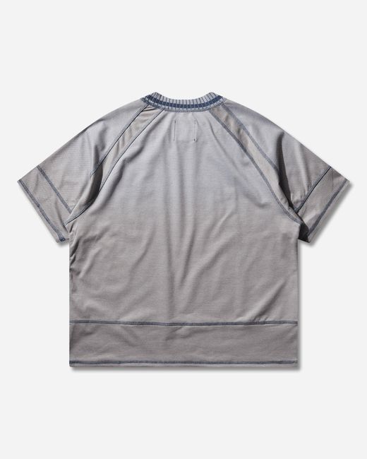 Asics Gray Novalis Tamarica T-Shirt Baritone for men