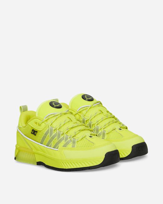 DC Shoes Yellow Lucien Clarke Pro Sneakers Flash for men