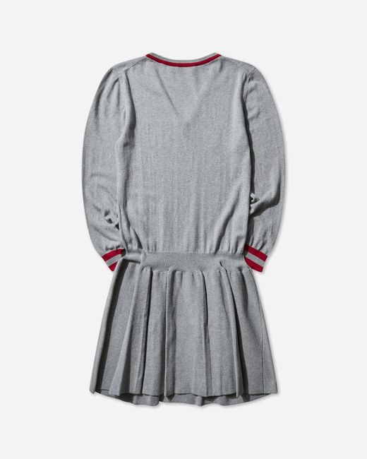 Kiko Kostadinov Gray Women S Vivian Jumper Dress London Fog