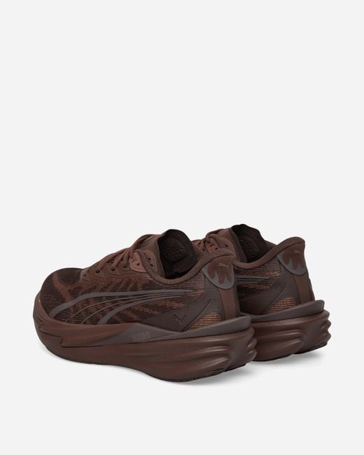 PUMA Brown Deviate Nitro 4 Sneakers Espresso / Russet for men