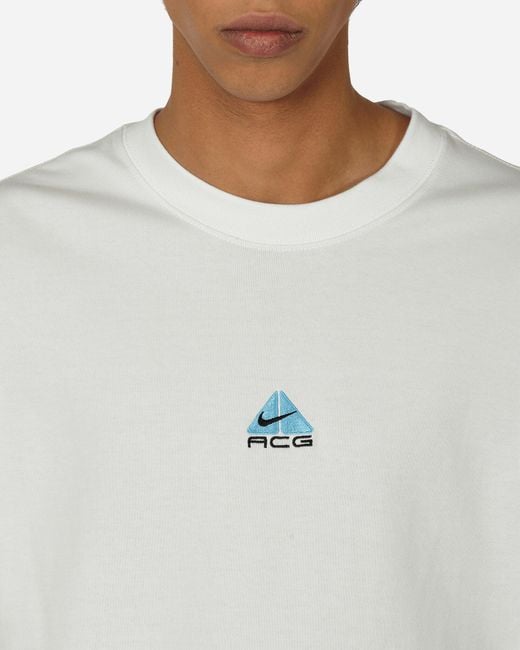 Nike Acg Lungs Longsleeve T-shirt Summit White for men