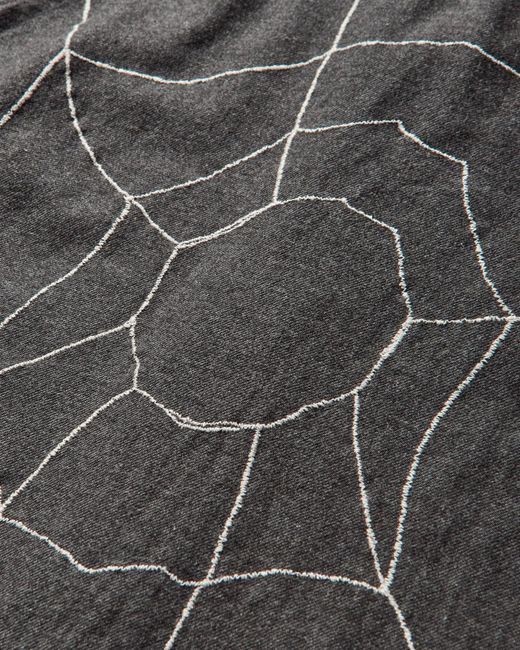 Kapital Men S Cotton Wool Great Kountry Baseball Shirt Dark Gray for men