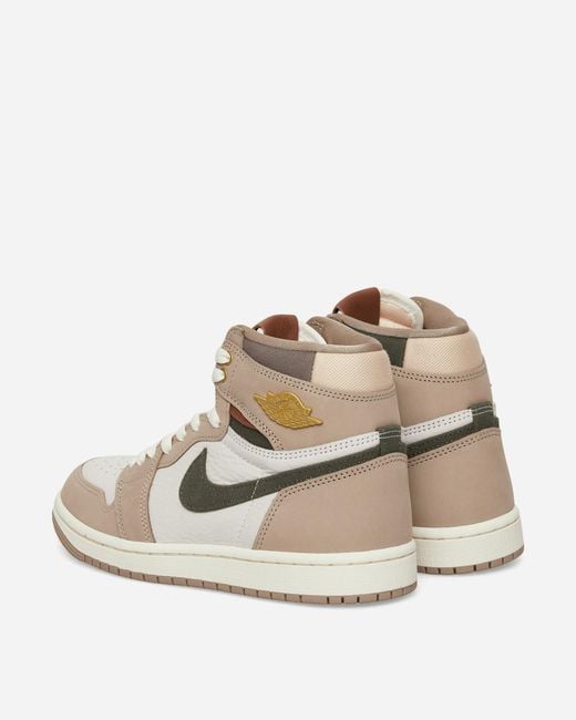 Nike Natural S Air Jordan 1 High Og Sneakers Khaki Sail
