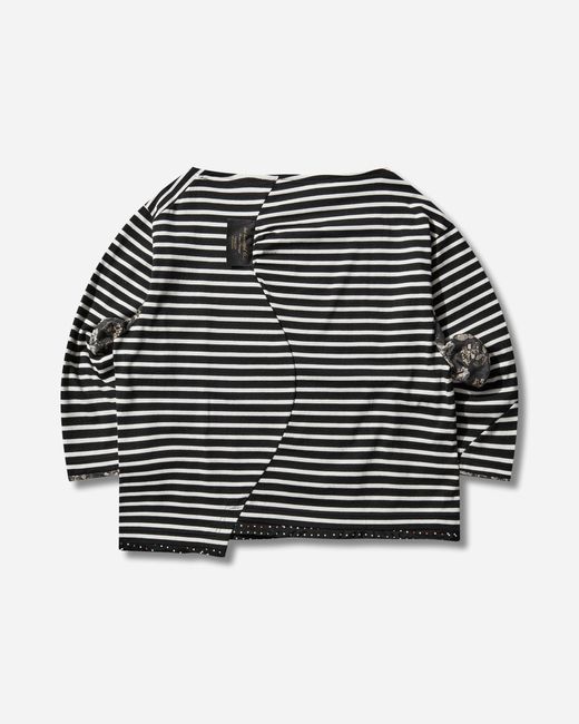 Undercover Black Women S Striped Longsleeve T-shirt