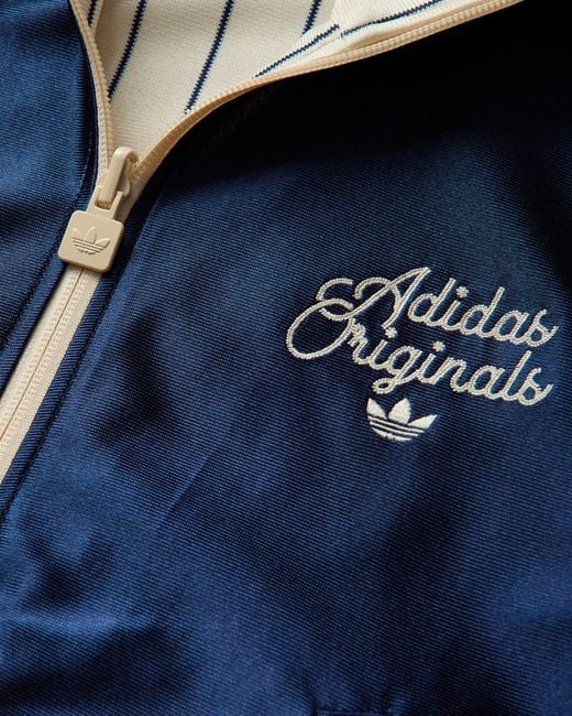 Adidas Natural Women S Reversible Track Top Warm Vanilla / Night Indigo
