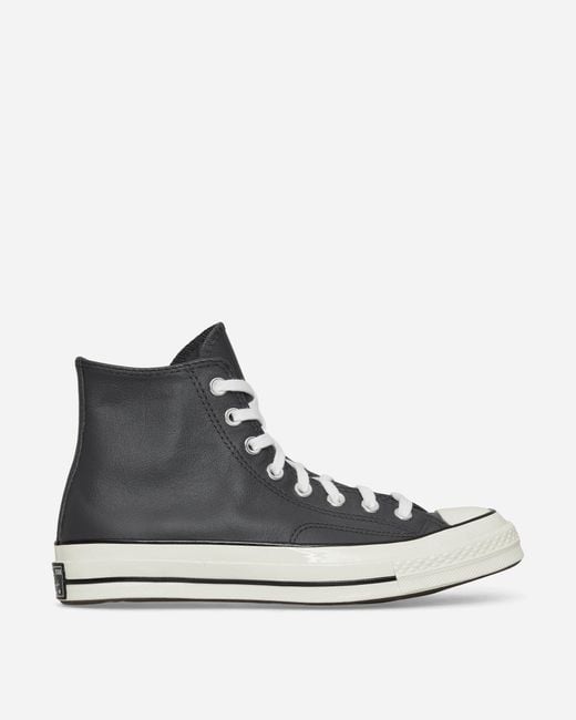 Converse Black Chuck 70 Heritage Color Leather Sneakers Dark Matter Shadow for men