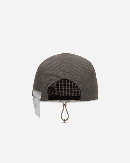 Satisfy Brown Rippy Air Trail Cap Shitake for men