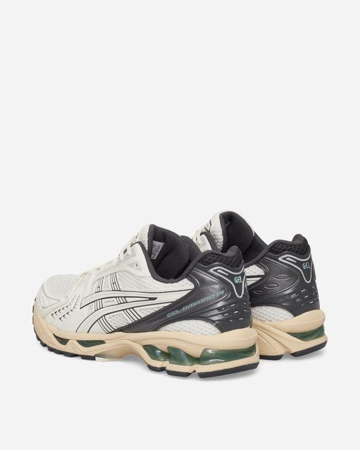 Asics White Gel-kayano 14 Sneakers Cream / Obsidian Grey for men