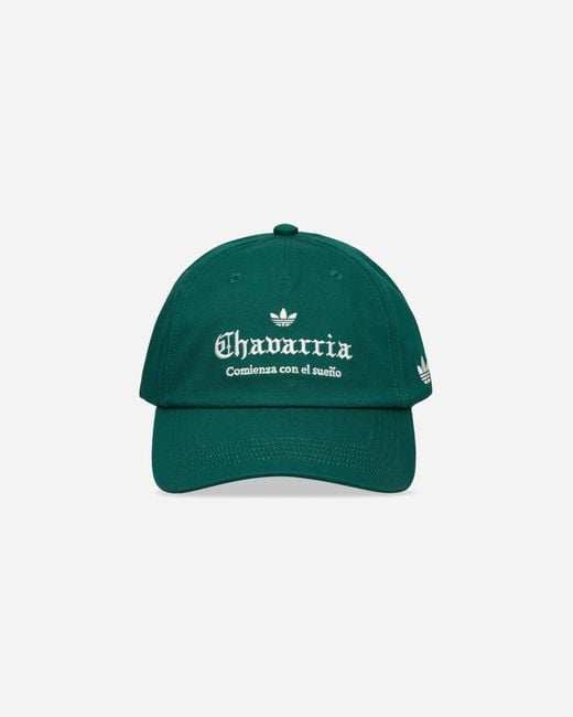 Adidas Green Willy Chavarria Logo Hat Collegiate for men