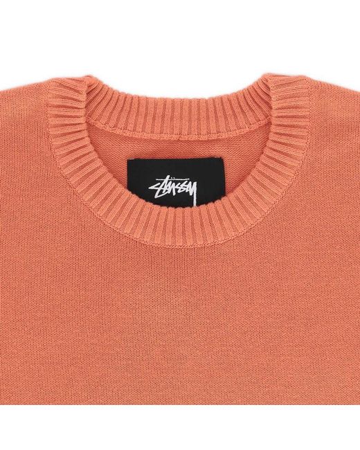Stussy Fade Stripe Knitwear in Orange for Men | Lyst