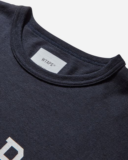 (w)taps Blue Men S Academy 01 T-shirt Navy for men