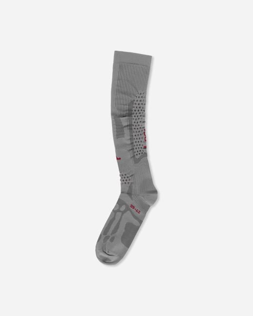 Roa White Bones Logo Q-skin Technical Socks for men