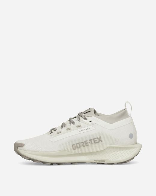 Nike White Pegasus Trail 5 Gore-tex Sneakers Summit / College Grey for men
