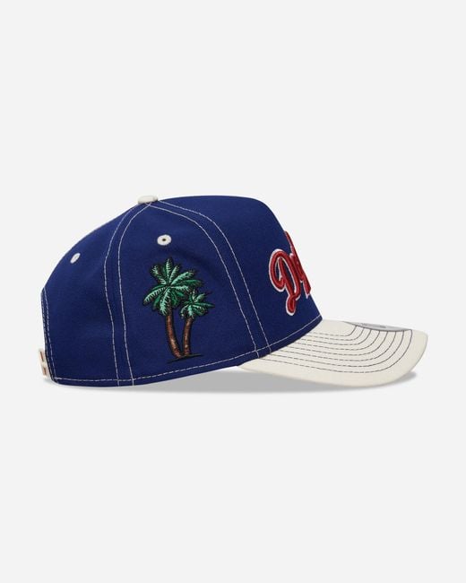 KTZ Blue La Dodgers Mlb City Icon 9forty E-frame Adjustable Cap Dark for men