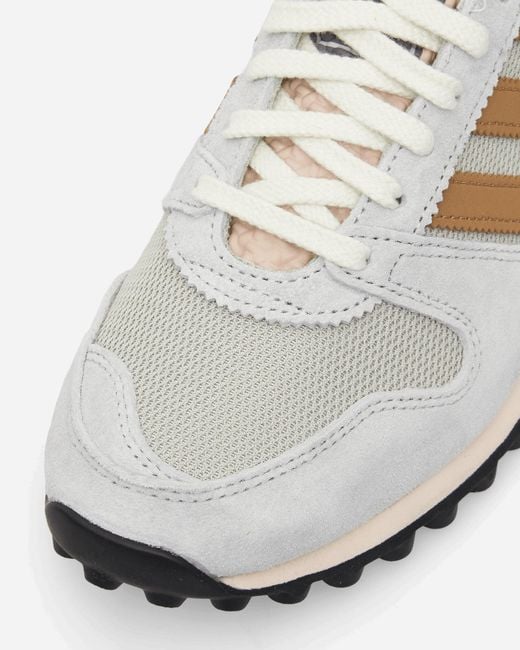 Adidas White Longridge Spzl Sneakers Wonder Silver / Halo Green for men