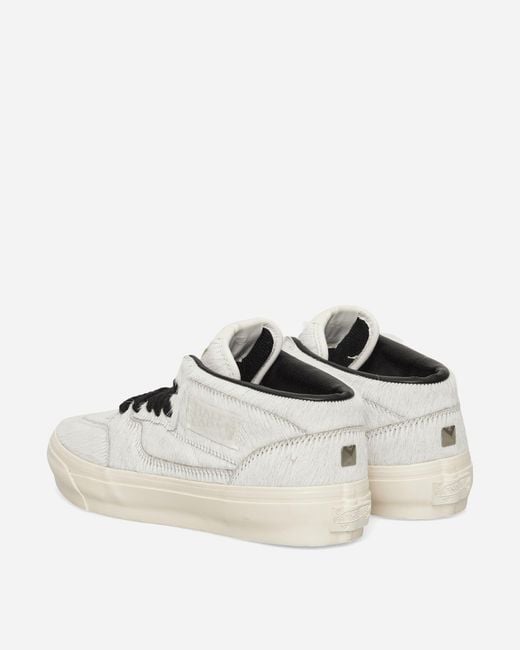 Vans Natural Life Is Unfair Half Cab 33 Lx Pony Hair Sneakers Marshmallow / Black for men