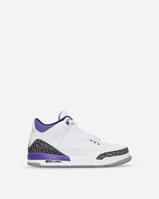 Nike Leather Air Jordan 3 Retro (gs) Sneakers Dark Iris for Men | Lyst
