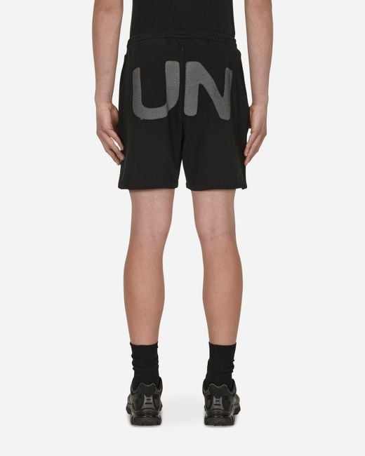 SLAM JAM Black Boxy Shorts for men