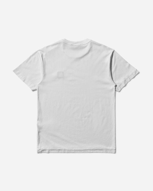 Stone Island Gray 60/2 Cotton Jersey T-Shirt for men