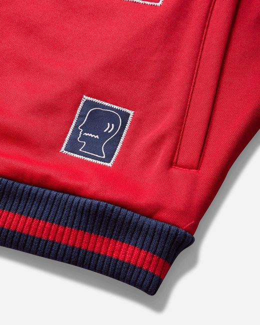 Adidas Red Brain Dead X Disney Track Top Better Scarlet for men