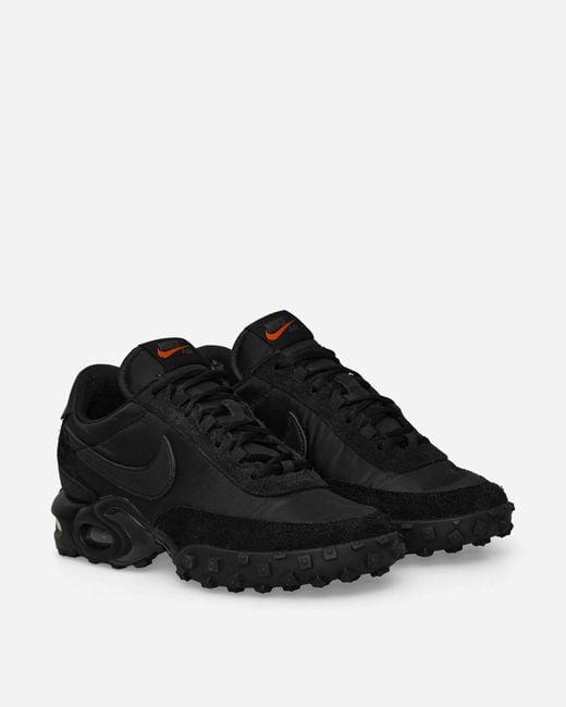 Nike Black Air Max Waffle Sneakers Anthracite for men