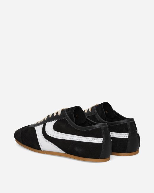Dries Van Noten Black Suede Sneakers for men
