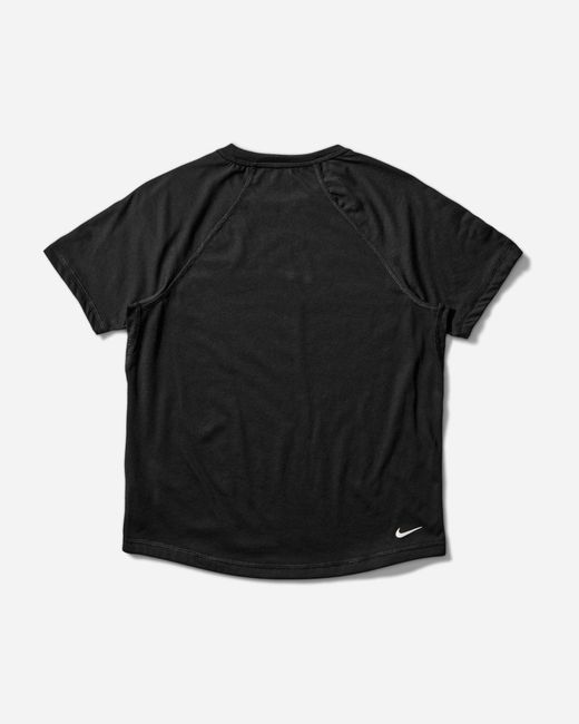 Nike Black S Acg Dri-Fit Short-Sleeve Trail Running Top